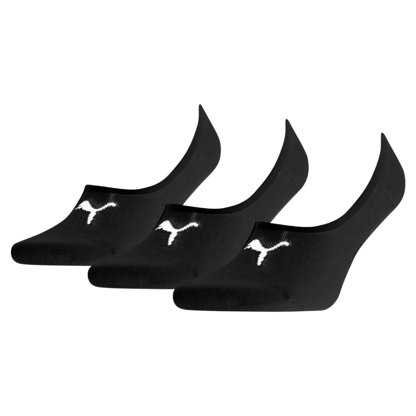 Puma Footie 3P Siyah Unisex Çorap - 1