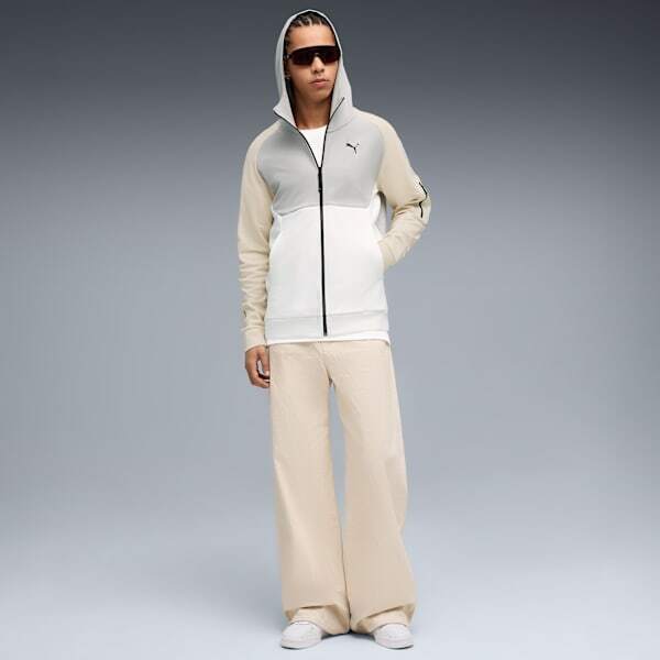 Puma Pumatech FZ Hoodie Bej Erkek Sweatshirt - 3