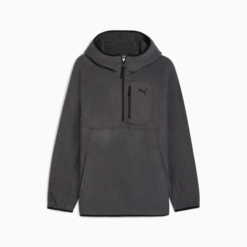 Puma Pumatech Half Zip Hoodie Gri Erkek Sweatshirt - 4