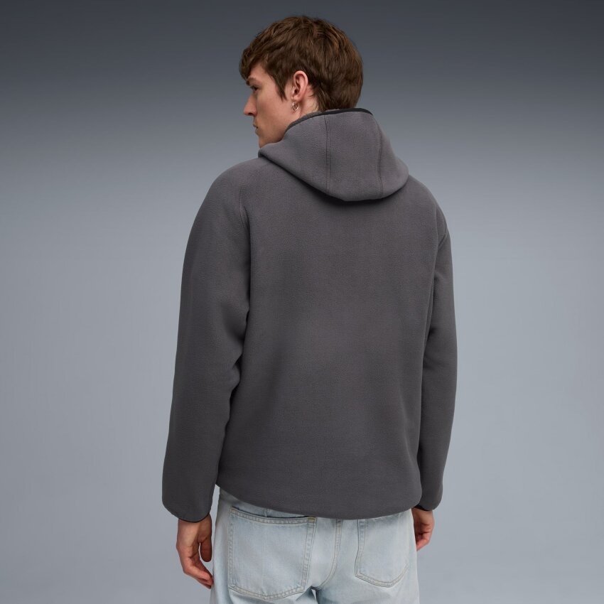 Puma Pumatech Half Zip Hoodie Gri Erkek Sweatshirt - 3