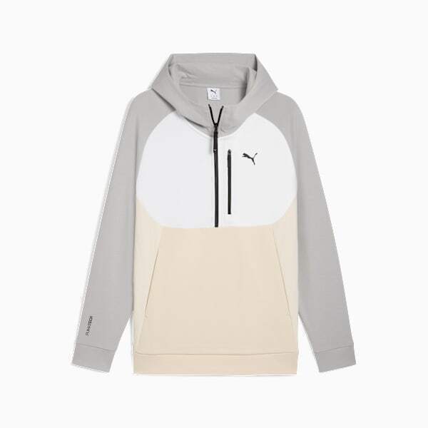 Puma Pumatech Half Zip Hoodie Gri Erkek Sweatshirt - 4