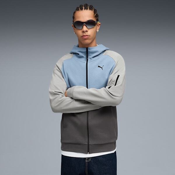 Puma Pumatech Mavi Erkek Sweatshirt - 1