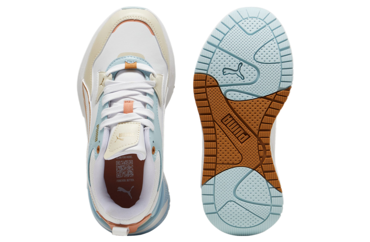 Puma R78 Disrupt Bej Kadın Sneaker Ayakkabı - 4