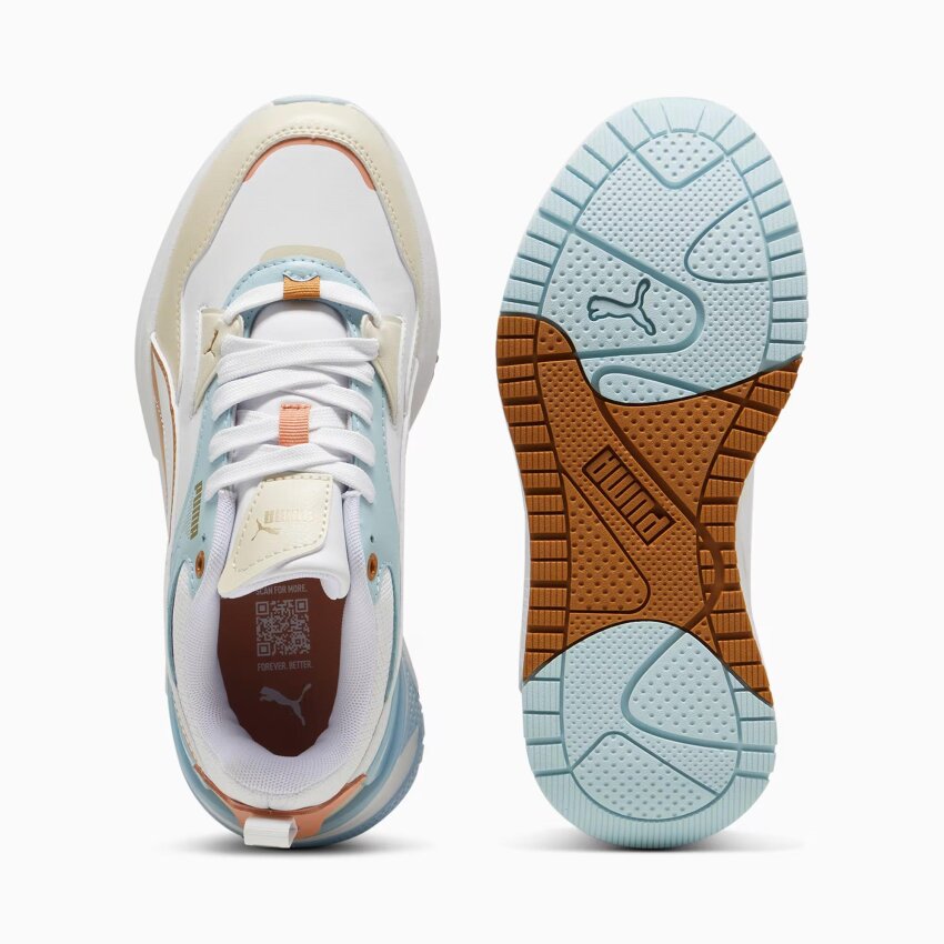 Puma R78 Disrupt Bej Kadın Sneaker Ayakkabı - 5