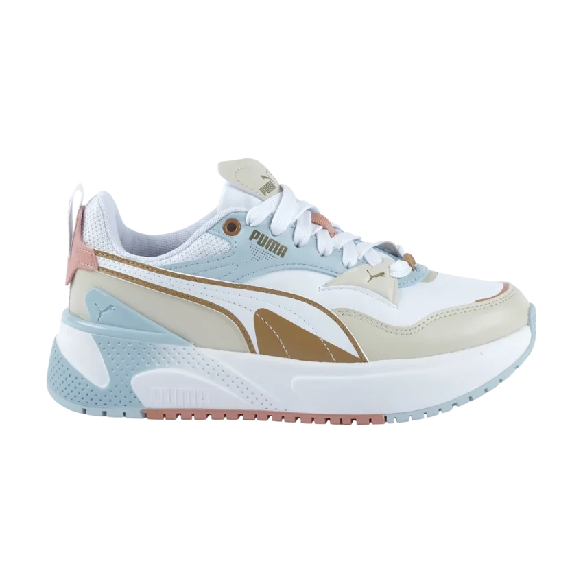 Puma R78 Disrupt Bej Kadın Sneaker Ayakkabı - 1