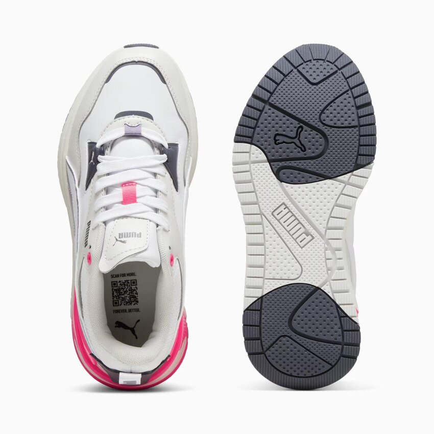 Puma R78 Disrupt Gri Kadın Sneaker Ayakkabı - 5