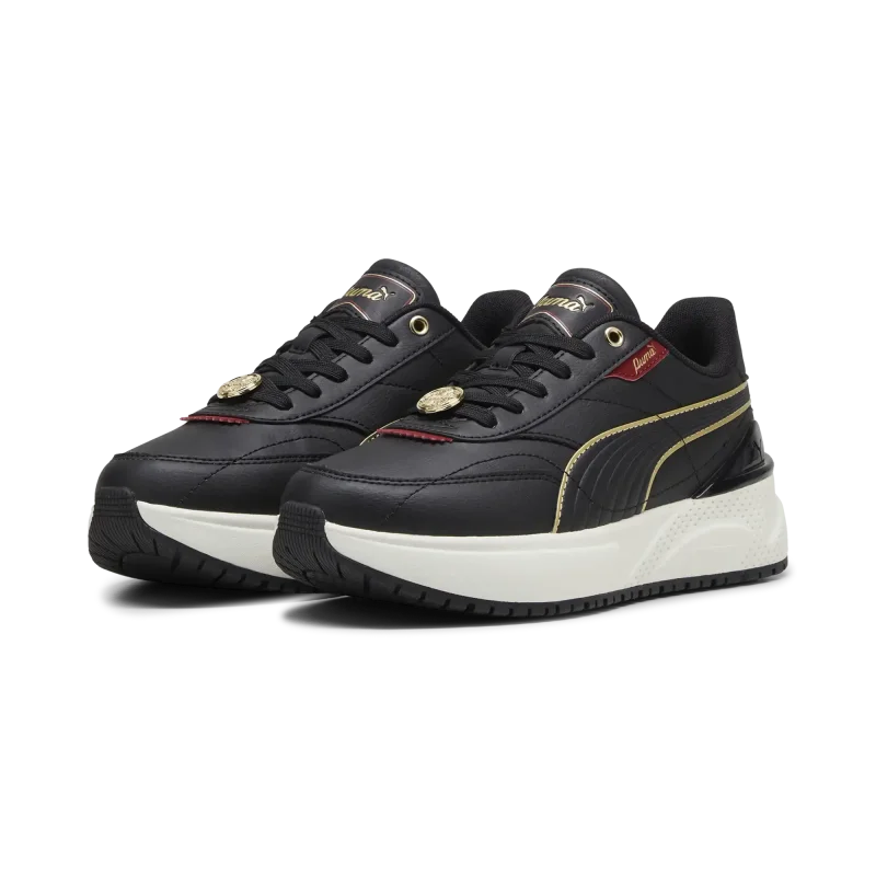 Puma R78 Disrupt LT Class Act Bej Kadın Sneaker Ayakkabı - 3