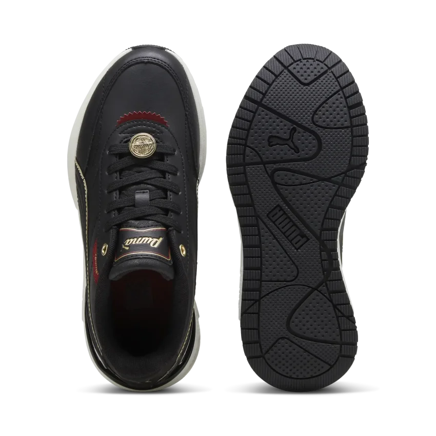 Puma R78 Disrupt LT Class Act Bej Kadın Sneaker Ayakkabı - 4