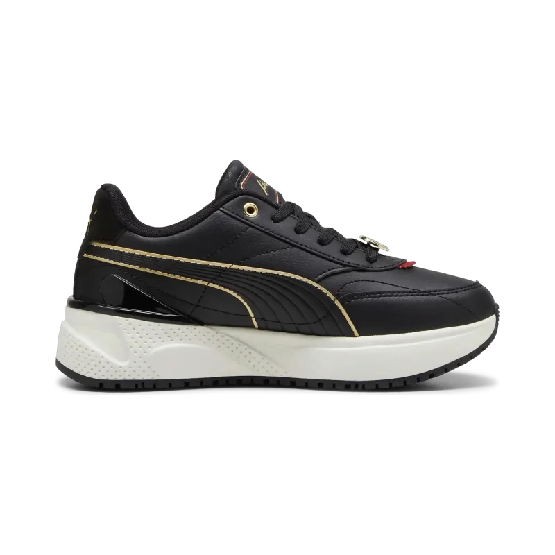 Puma R78 Disrupt LT Class Act Bej Kadın Sneaker Ayakkabı - 1