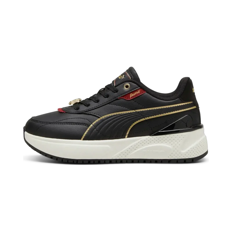 Puma R78 Disrupt LT Class Act Bej Kadın Sneaker Ayakkabı - 2