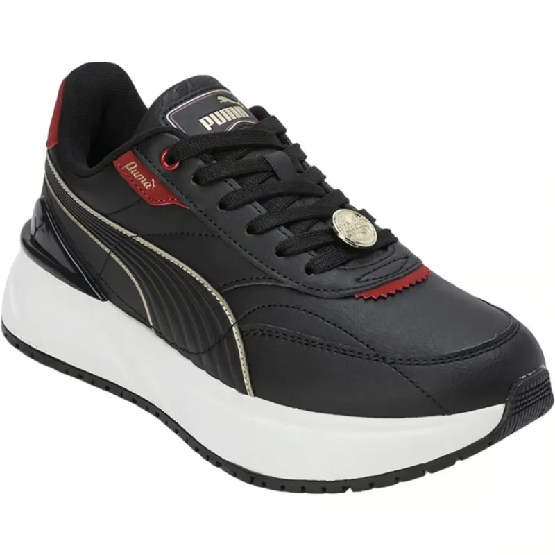 Puma R78 Disrupt LT Class Act Bej Kadın Sneaker Ayakkabı - 4