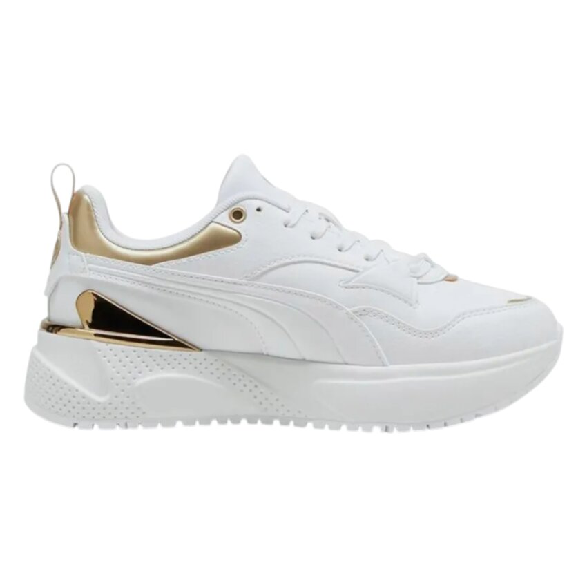 Puma R78 Disrupt Metallic Dream Beyaz Kadın Sneaker Ayakkabı - 1