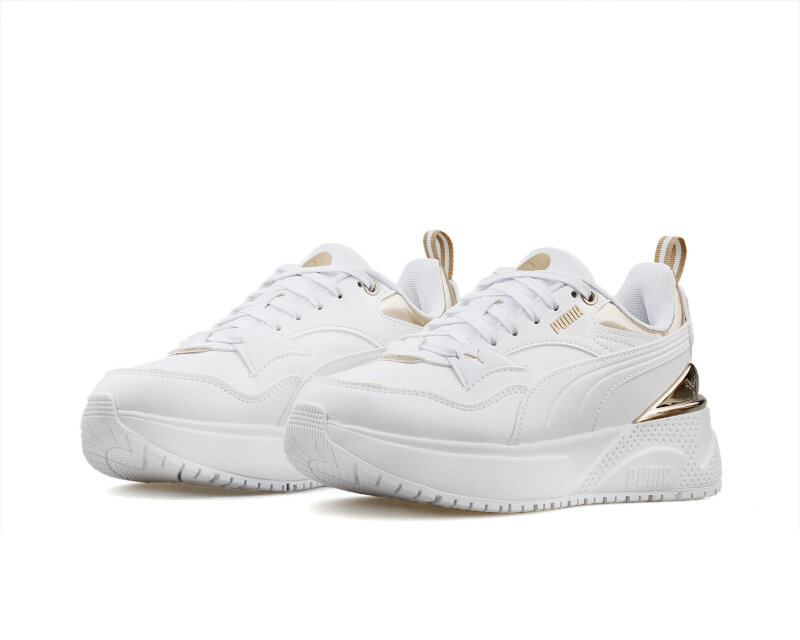 Puma R78 Disrupt Metallic Dream Beyaz Kadın Sneaker Ayakkabı - 3
