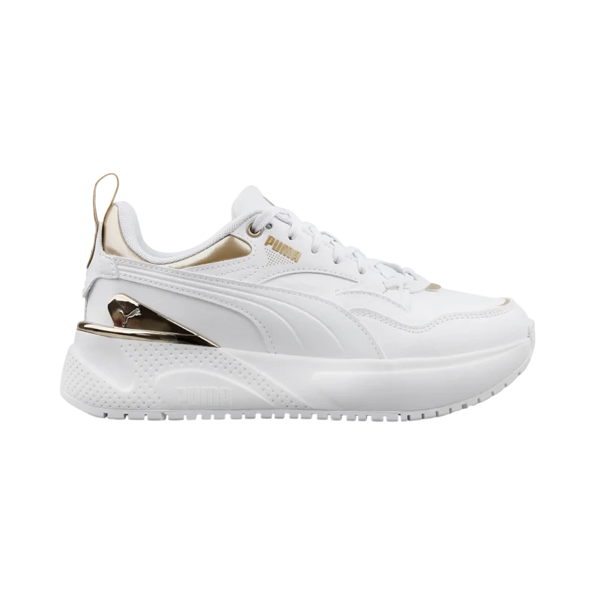 Puma R78 Disrupt Metallic Dream Beyaz Kadın Sneaker Ayakkabı - 1