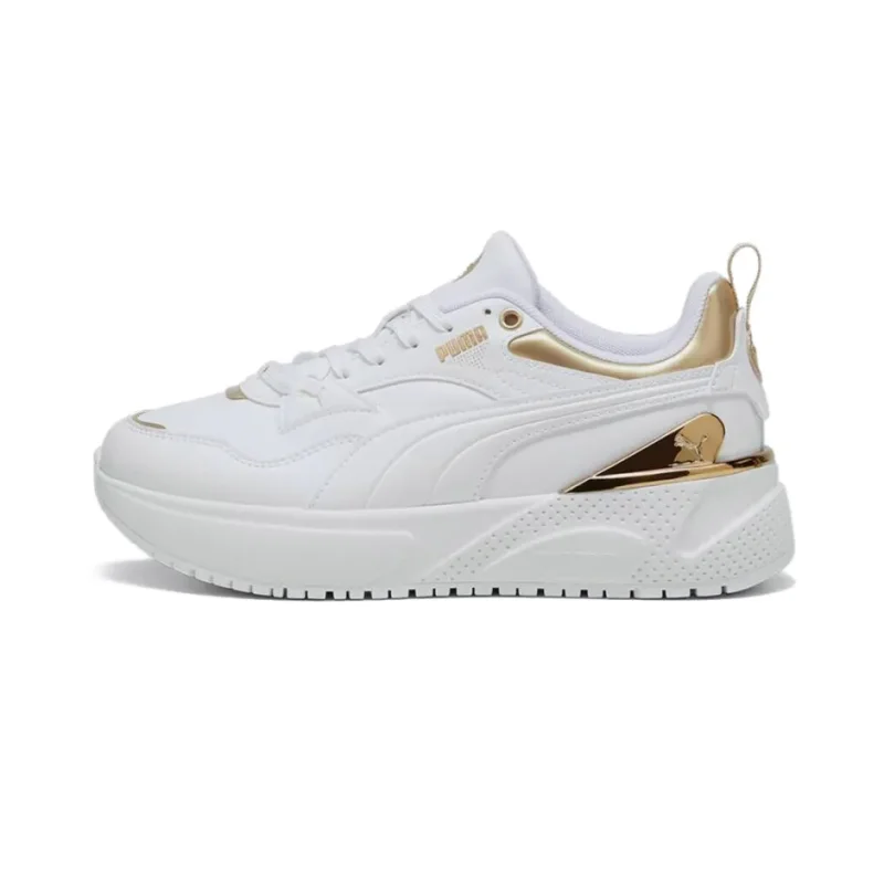 Puma R78 Disrupt Metallic Dream BEYAZ Kadın Sneaker Ayakkabı - 2