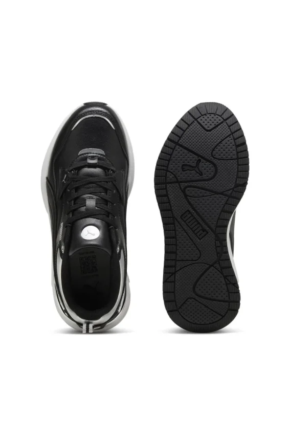 Puma R78 Disrupt Metallic Dream Beyaz-Siyah Kadın Sneaker Ayakkabı - 5