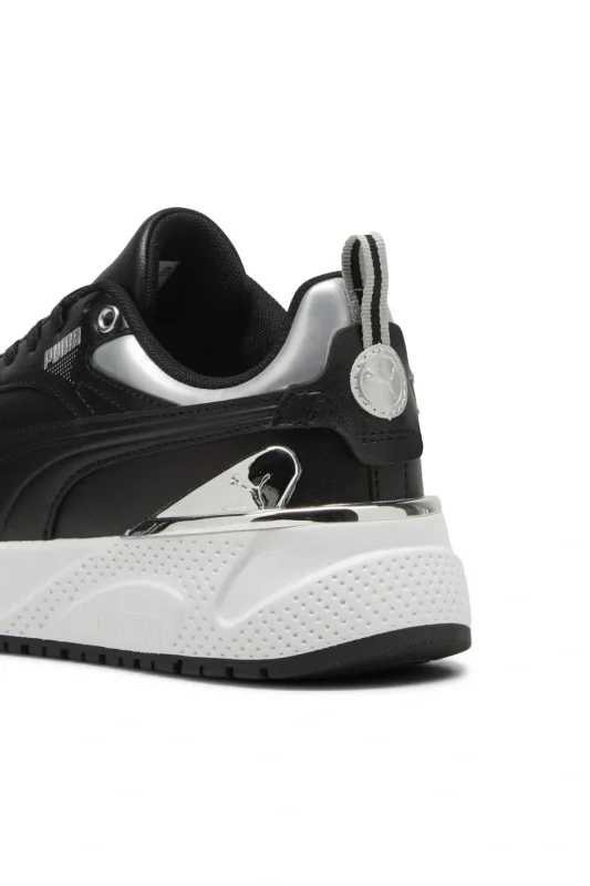 Puma R78 Disrupt Metallic Dream Beyaz-Siyah Kadın Sneaker Ayakkabı - 3
