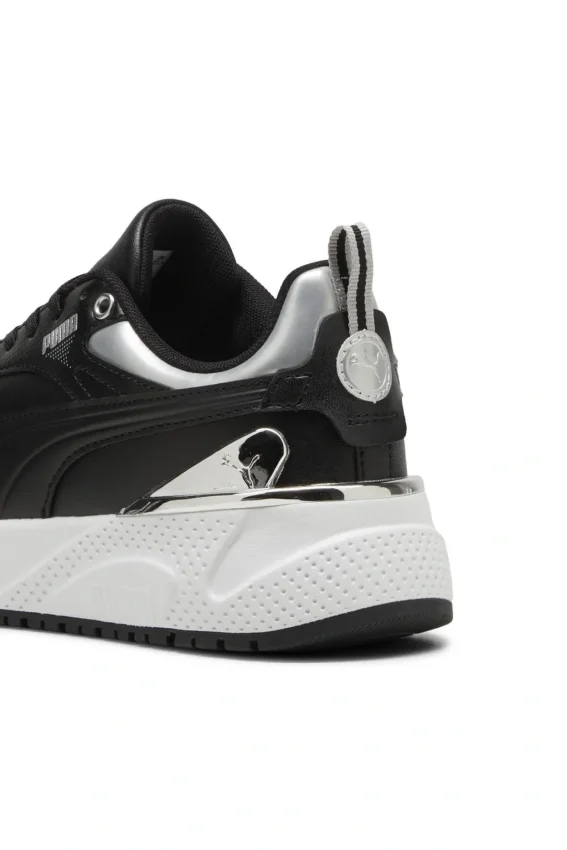 Puma R78 Disrupt Metallic Dream Beyaz-Siyah Kadın Sneaker Ayakkabı - 3