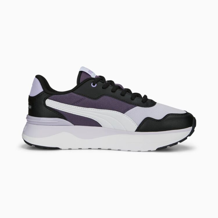 Puma R78 Voyage Purple Charcoal SİYAH Kadın Günlük Ayakkabı - 1