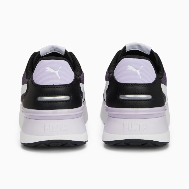 Puma R78 Voyage Purple Charcoal SİYAH Kadın Günlük Ayakkabı - 4