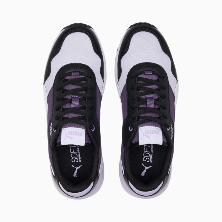Puma R78 Voyage Purple Charcoal SİYAH Kadın Günlük Ayakkabı - 6