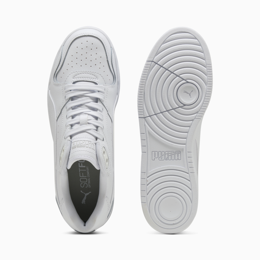 Puma RBD Break Low Beyaz-Gri Erkek Sneaker Ayakkabı - 5