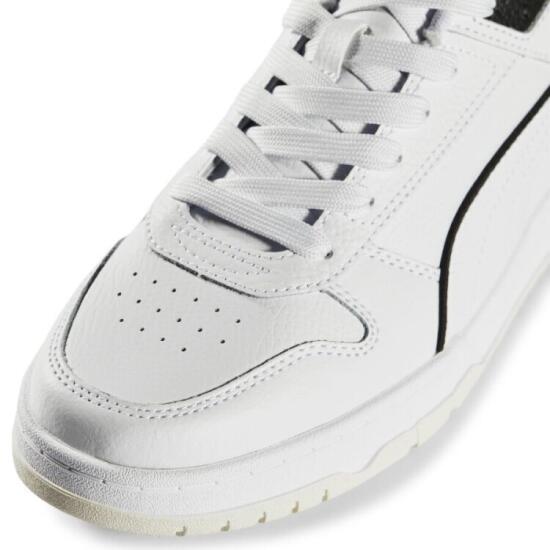 Puma RBD Game Low Puma White-Puma Black-Puma BEYAZ Erkek Günlük Ayakkabı - 7
