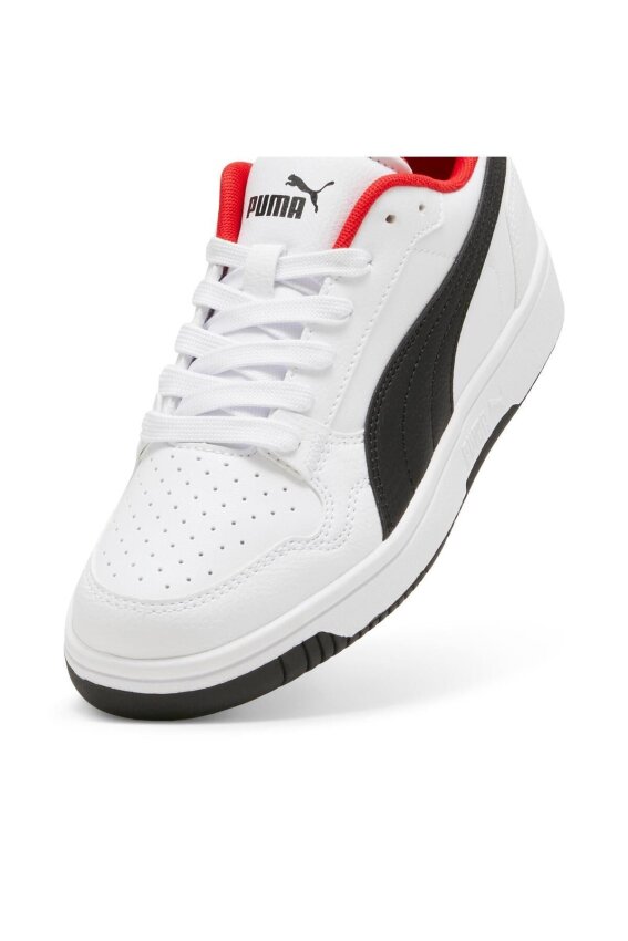 Puma Reb-L Jr Beyaz-Siyah Çocuk Günlük Ayakkabı - 4