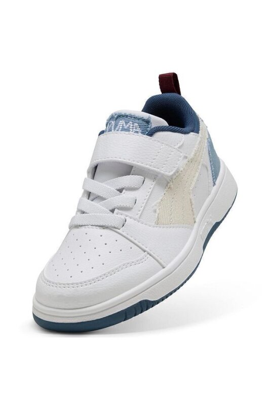 Puma Rebound Beyaz Çocuk Günlük Ayakkabı - 4