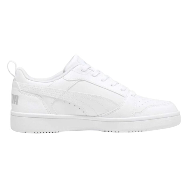 Puma Rebound v6 Low Beyaz-Gri Kadın Günlük Ayakkabı - 1