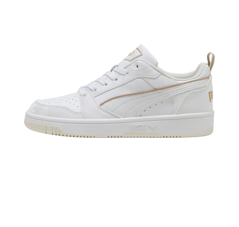Puma Rebound v6 Low DayINight Gri Kadın Günlük Ayakkabı - 4