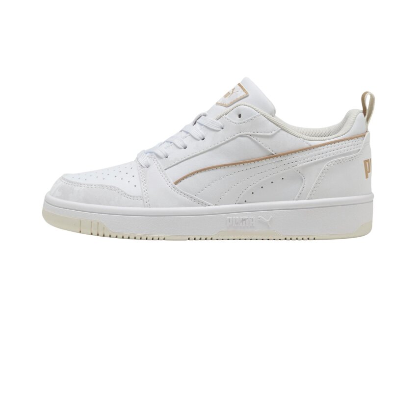 Puma Rebound v6 Low DayINight Gri Kadın Günlük Ayakkabı - 4