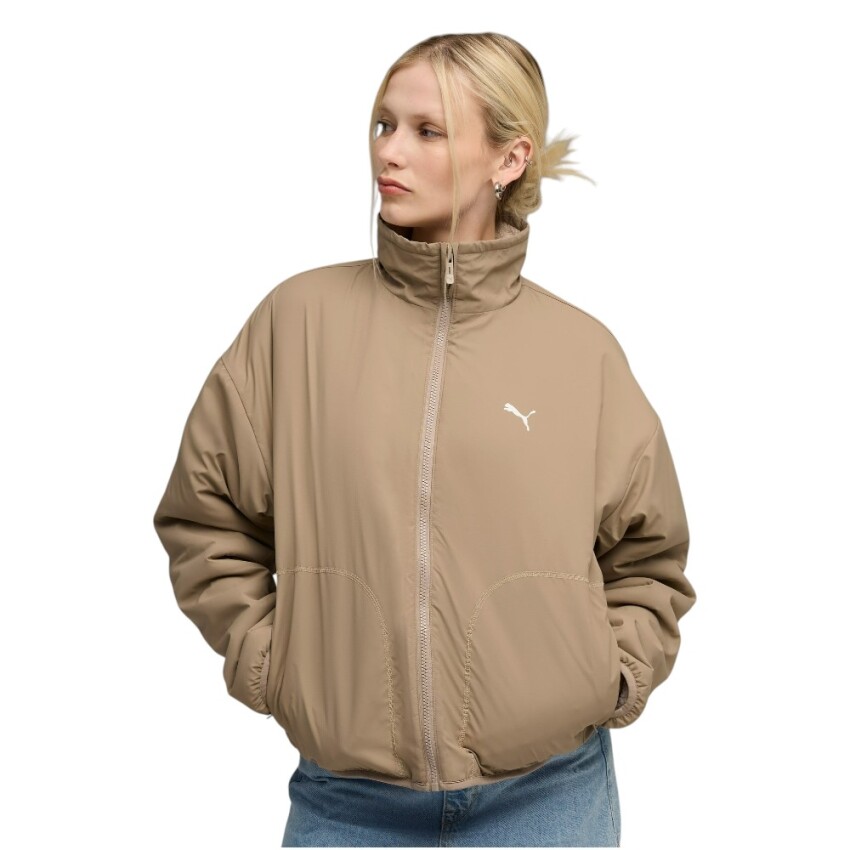 Puma Reversible Sherpa Kadın Bej Mont - 1