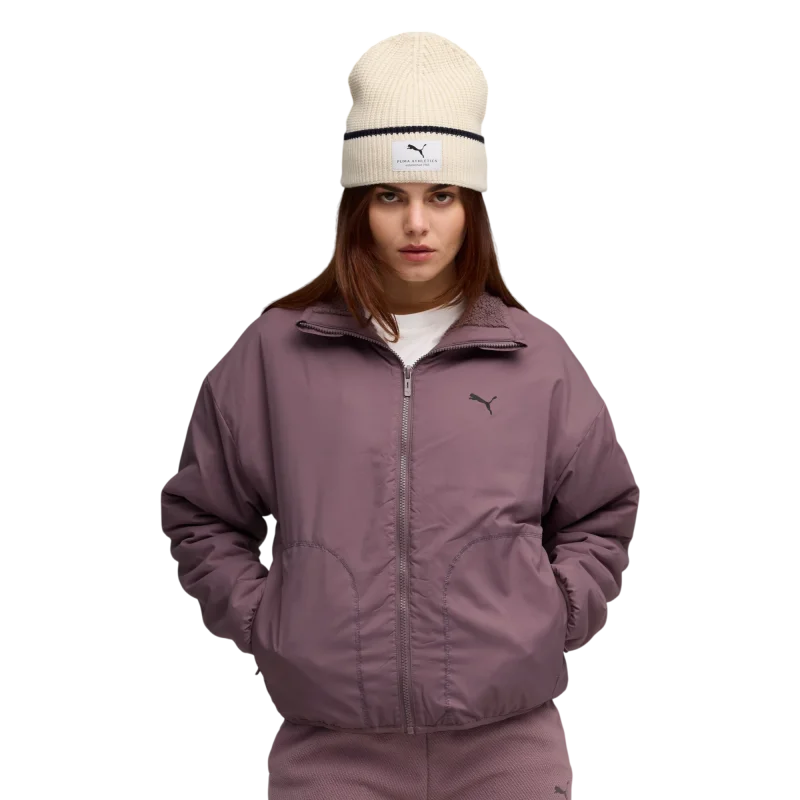 Puma Reversible Sherpa Kadın Mor Mont - 1