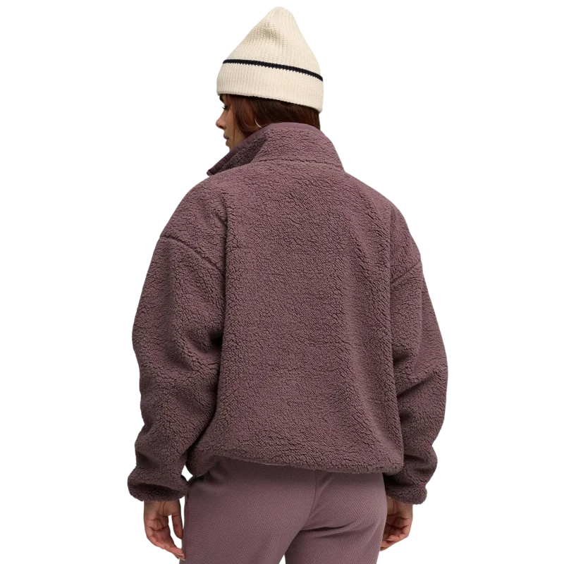 Puma Reversible Sherpa Kadın Mor Mont - 2