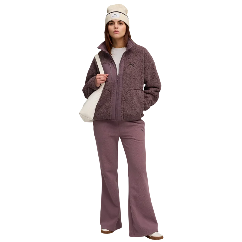 Puma Reversible Sherpa Kadın Mor Mont - 3