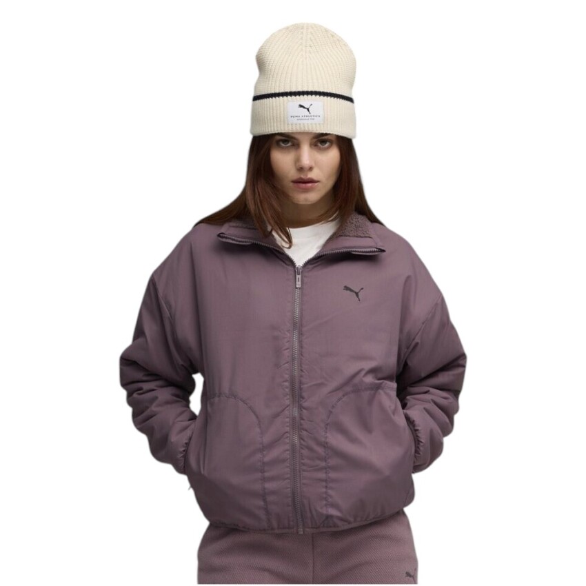 Puma Reversible Sherpa Kadın Mor Mont - 1