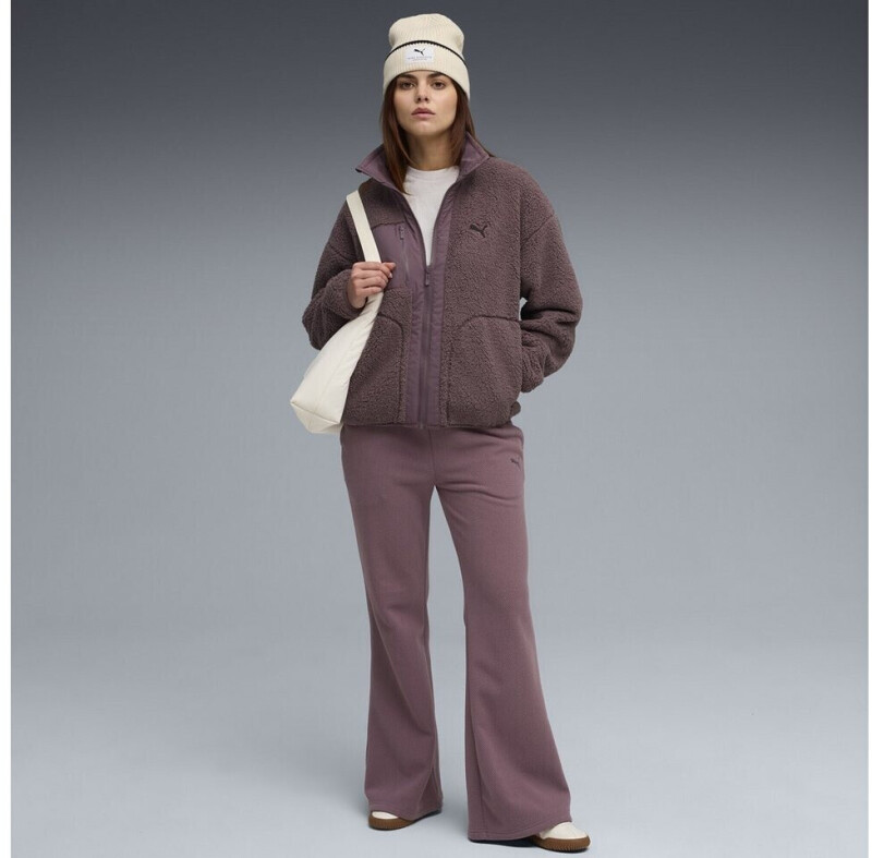 Puma Reversible Sherpa Kadın Mor Mont - 3