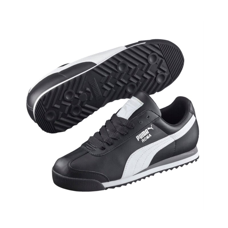 Puma Roma Basic Silver Siyah Erkek Günlük Ayakkabı - 3