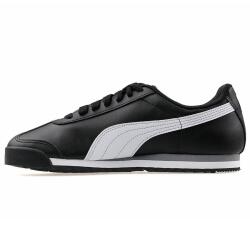 Puma Roma Basic black-white-puma silver SİYAH Erkek Günlük Ayakkabı - 2