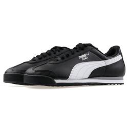 Puma Roma Basic black-white-puma silver SİYAH Erkek Günlük Ayakkabı - 3