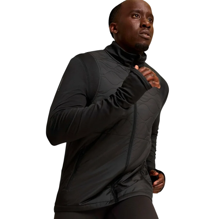 Puma Run Cloudspun Wrmlbl Siyah Erkek Mont - 1