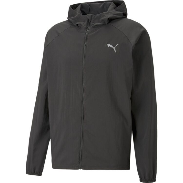 Puma RUN FAVORITE HOODED JACKET SİYAH Erkek Eşofman Üstü - 3