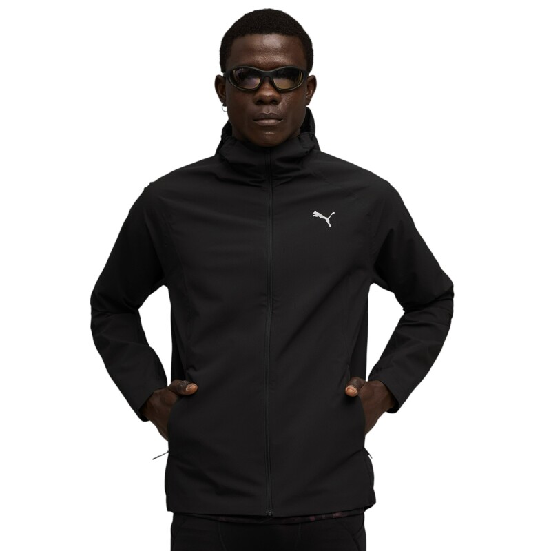 Puma Run Raincell Siyah Erkek Yağmurluk - Puma