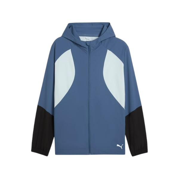 Puma Run Ultraweave Hooded Mavi Erkek Yağmurluk - 5