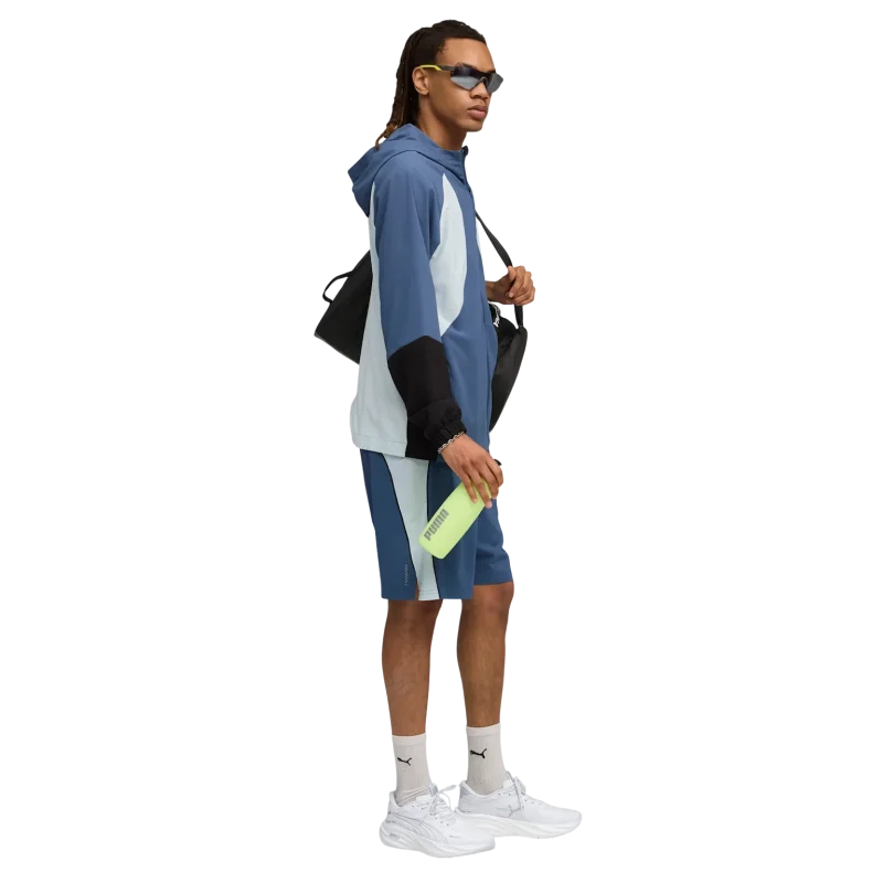 Puma Run Ultraweave Hooded Mavi Erkek Yağmurluk - 3