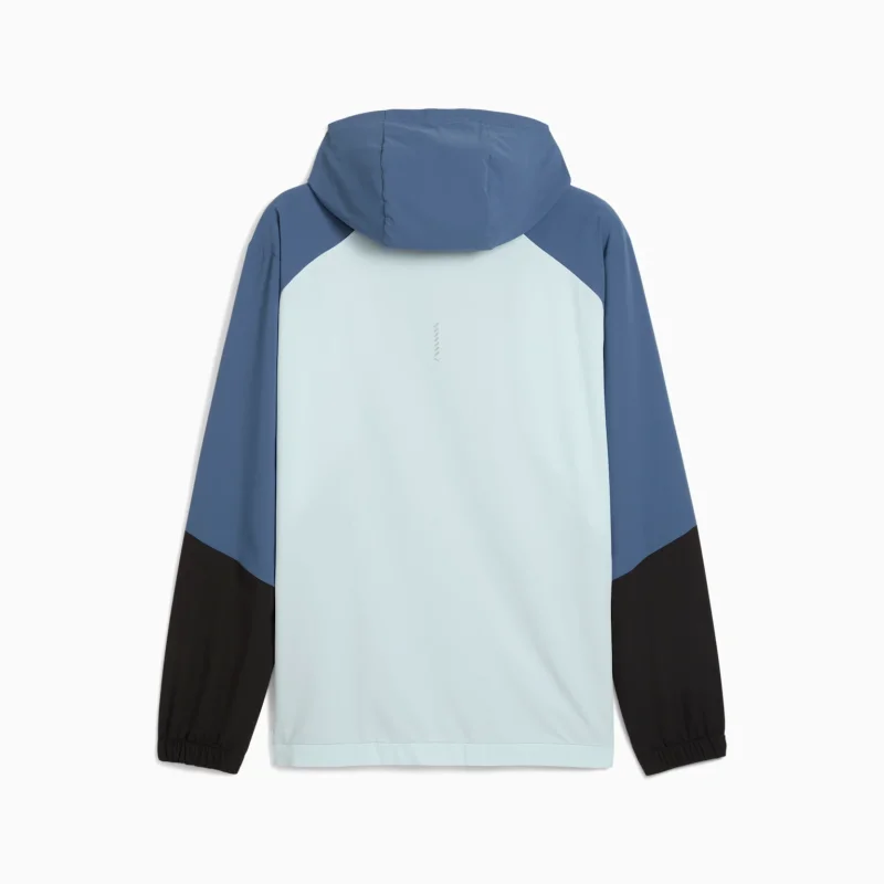Puma Run Ultraweave Hooded Mavi Erkek Yağmurluk - 6