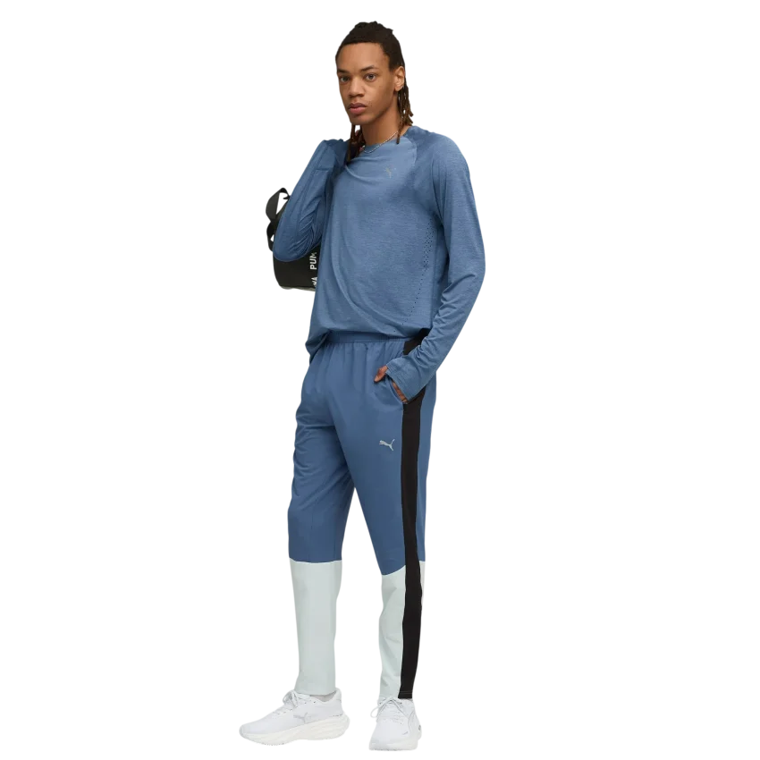 Puma Run Ultraweave Mavi Erkek Eşofman Altı - 4