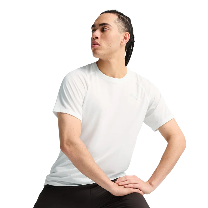 Puma Run Velocity Tee Tri-Blend Erkek Tshirt 