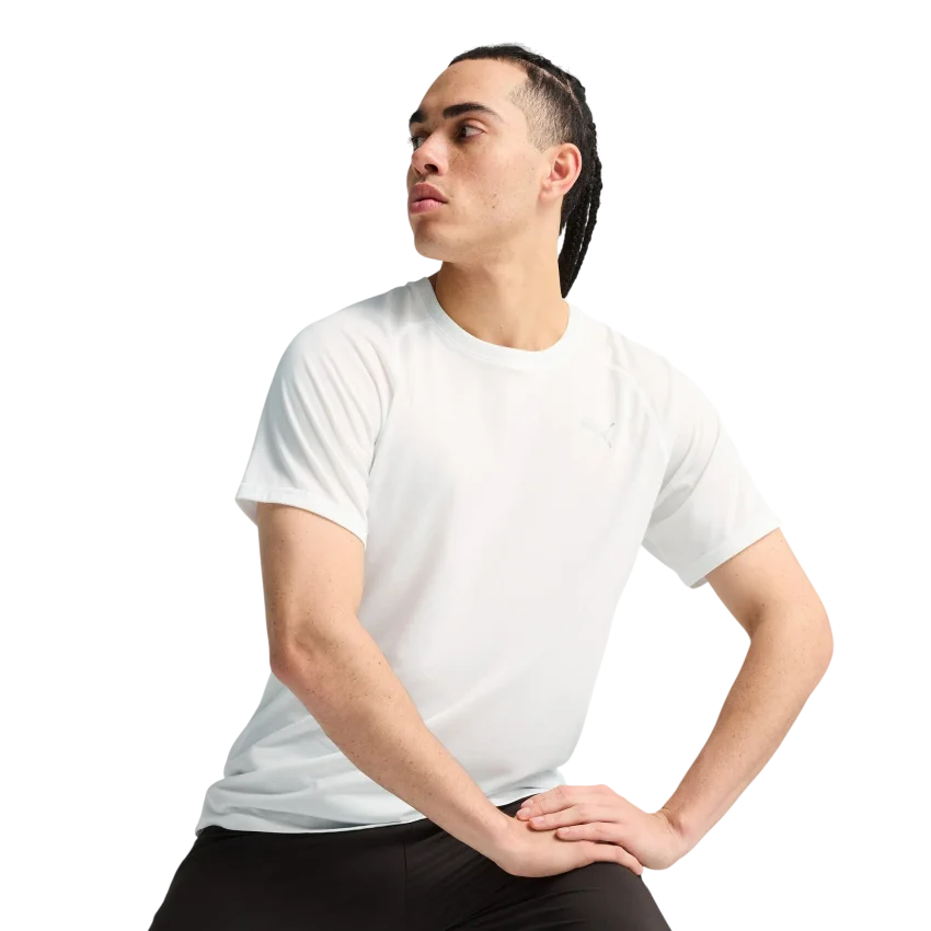 Puma Run Velocity Tee Tri-Blend Erkek Tshirt - 1